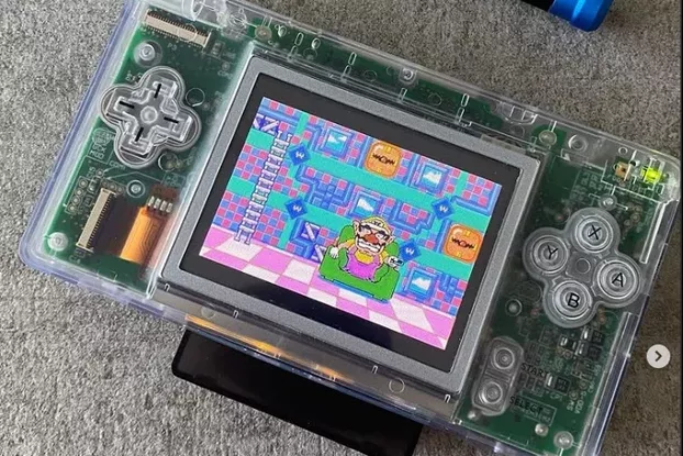 GBart v2.0 DS Lite to GB Macro Mod