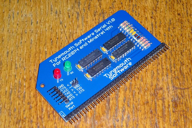 Software Serial Card for Minstrel 4th and RC2014