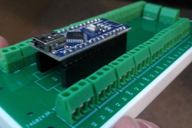 Arduino Nano Breakout Board with Screw Terminals