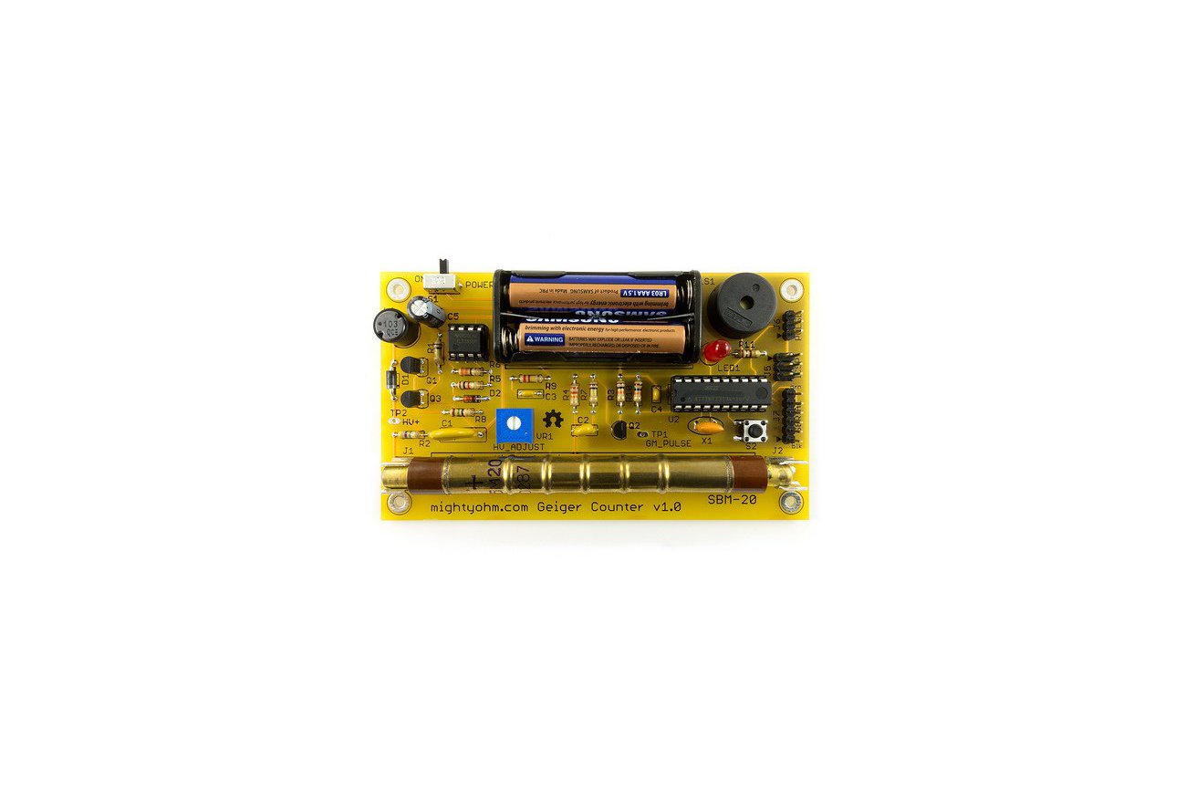 MightyOhm Geiger Counter Kit from Mightyohm on Tindie
