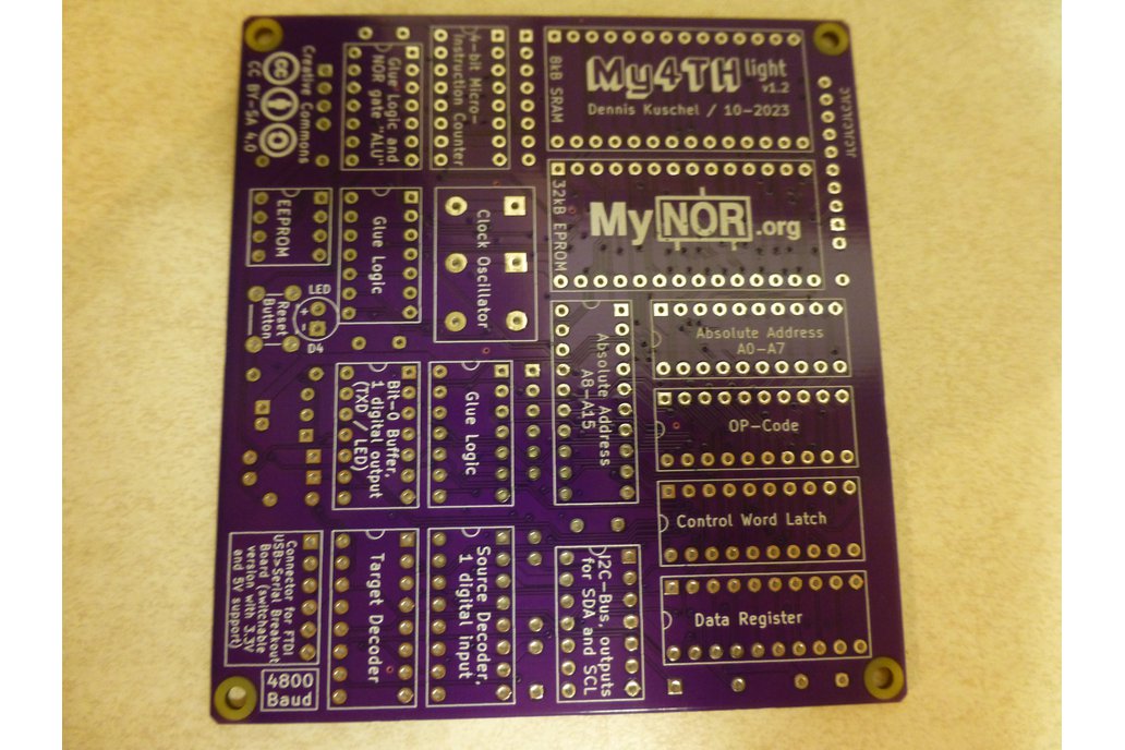 My4TH Light, MyNor, DIY Hardware Project 1