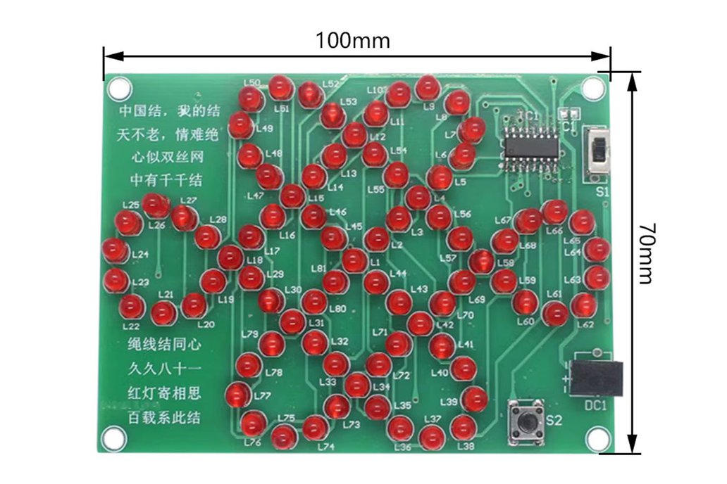 DIY Kit Sound Controlled LED Lighting Glasses from ICStation on Tindie