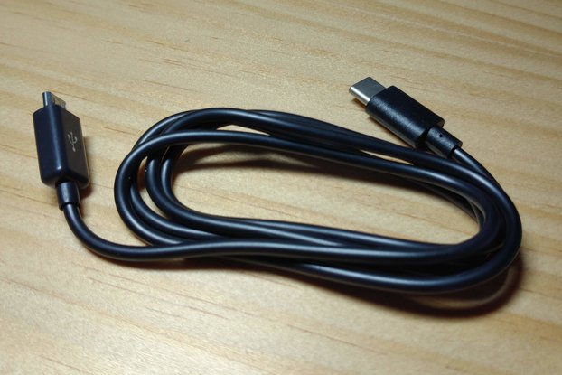 Micro-B OTG to Type-C Cable