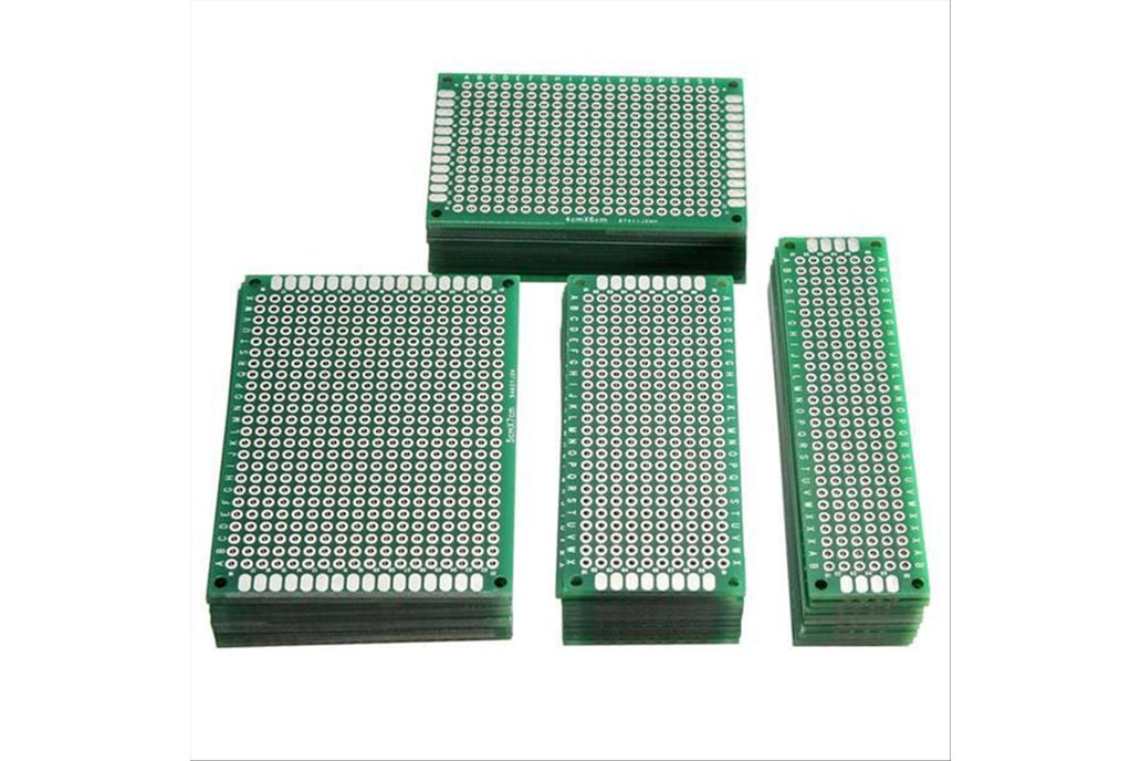 40pcs FR-4 2.54mm Double Side Prototype PCB 1