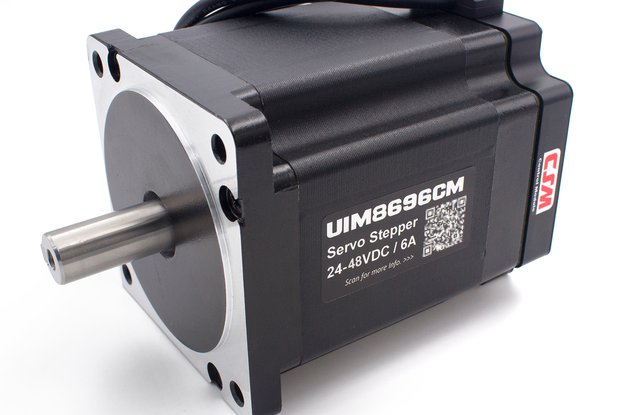 Integrated Nema 34 Servo Stepper Motor UIM8696CM