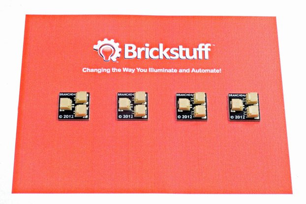 Brickstuff 1:2 Expansion Adapter (4-Pack)