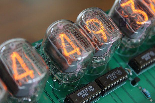 Unique 6 digit IN-12 Nixie Clock with WiFi