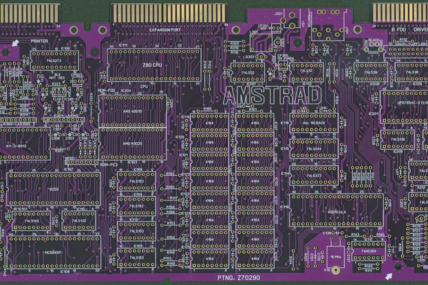 Amstrad CPC6128 Replica PCB