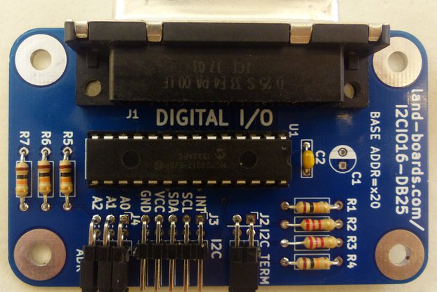 16 Bit Digital I/O with DB-25 connector