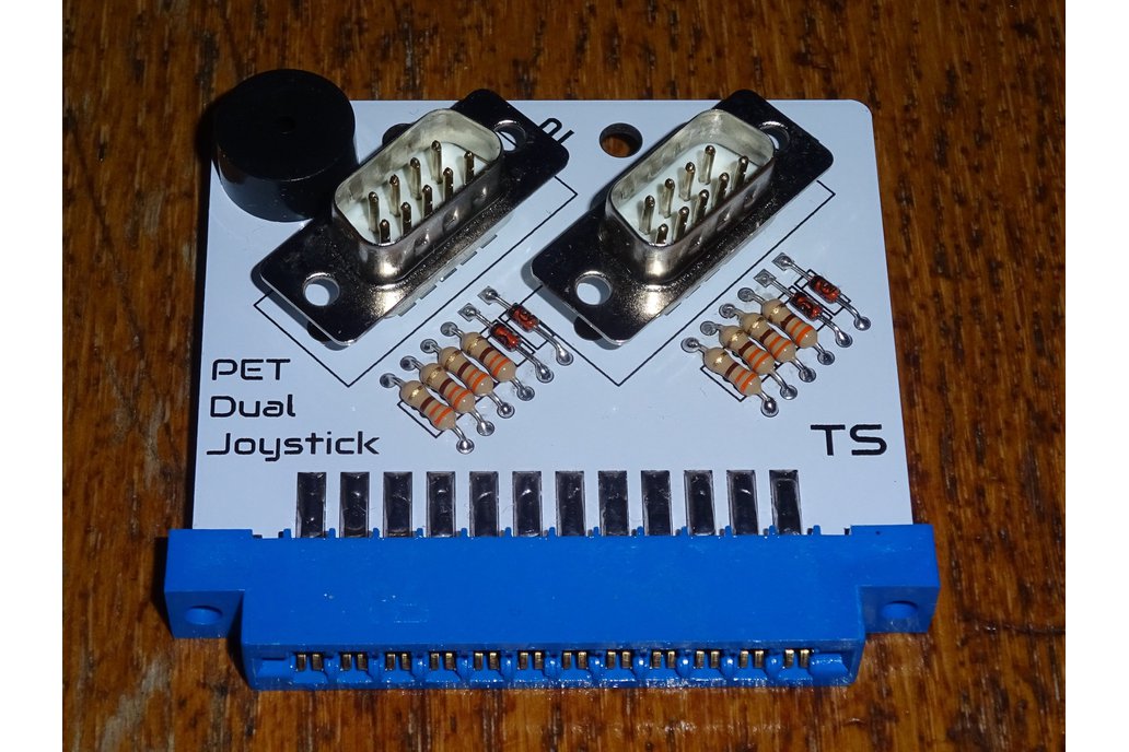 PET Dual 9 way D Userport Joystick 1