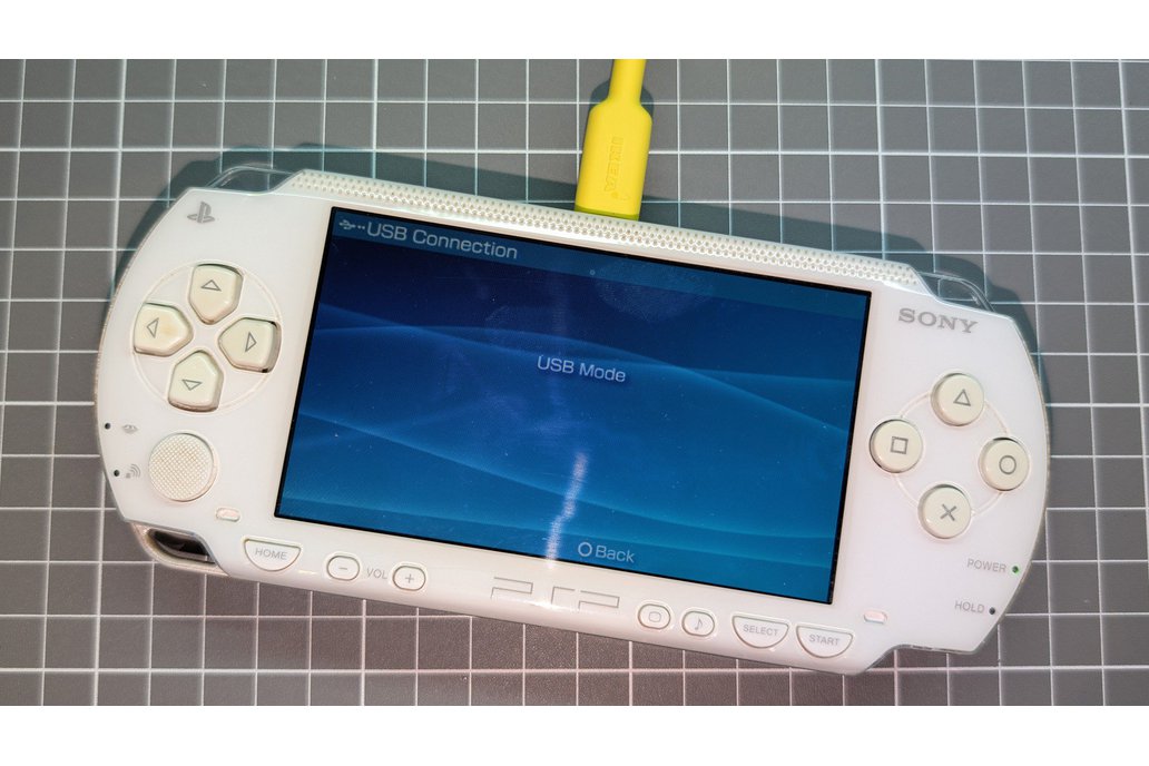 USB-C Mod for Sony PSP 1000, 2000, 3000 and E1000 1