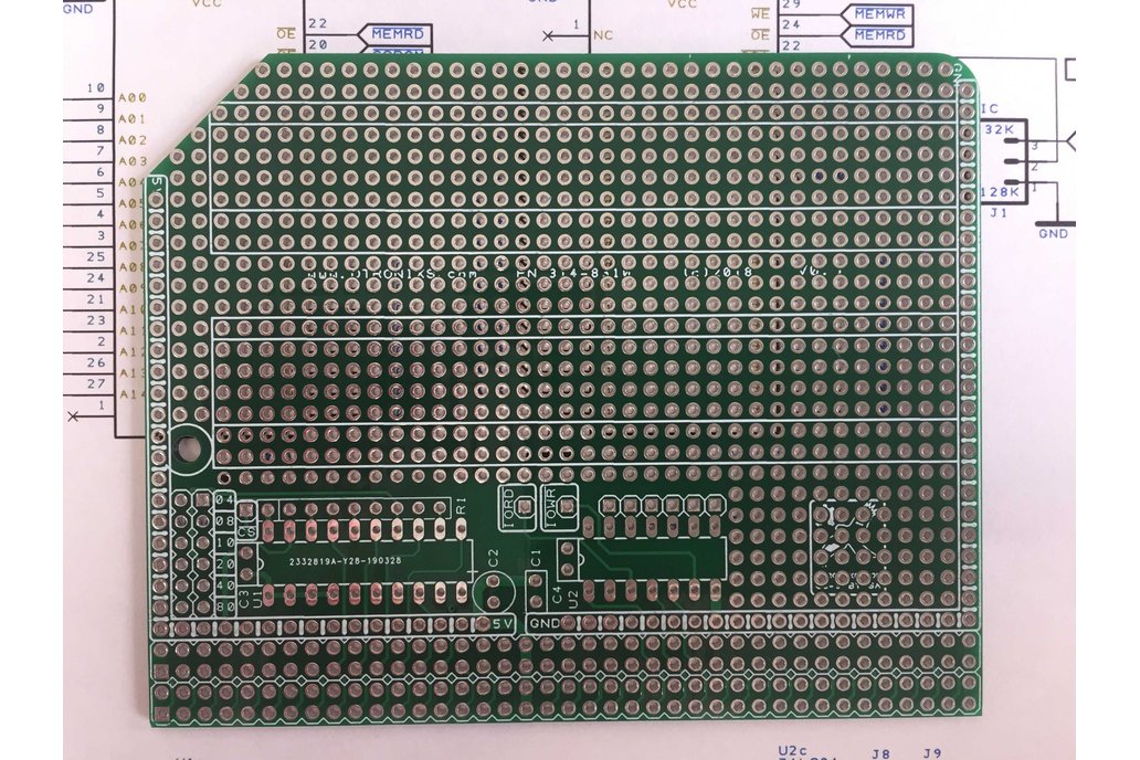 Enhanced Prototype Board/PCB for the RC2014 Bus 1