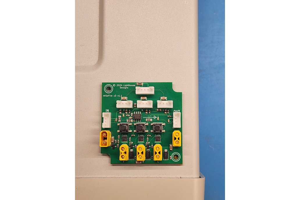 WiSeFire x3 v1.1 Propane Solenoid Driver 1