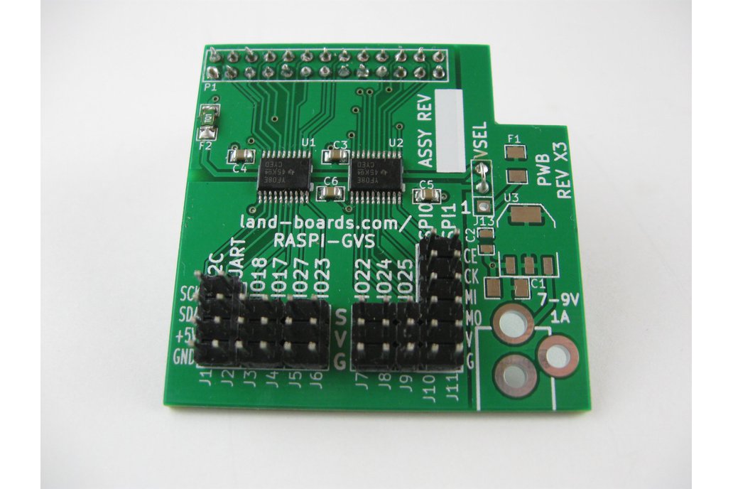 5V I/O Card for the Raspberry Pi (RasPi-GVS) 1