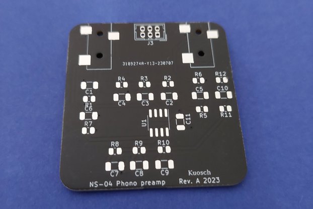NS-04 Phono preamplifier PCB