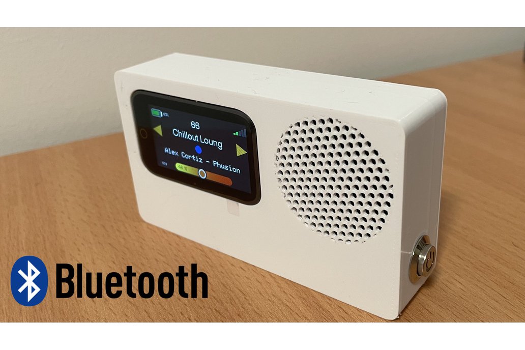 Compact Internet Radio with Touch Screen and WebUi 1