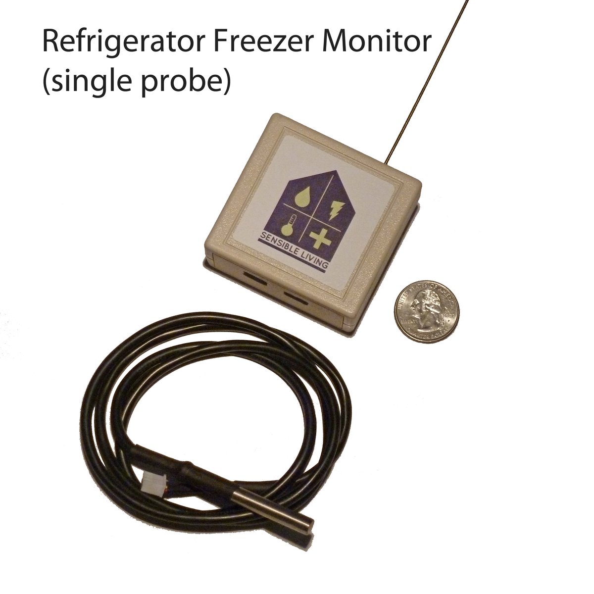 Refrigerator Monitoring System, WiFi Freezer Alarm