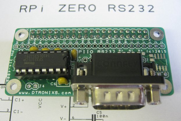 Raspberry Pi Zero - PIIO RS232