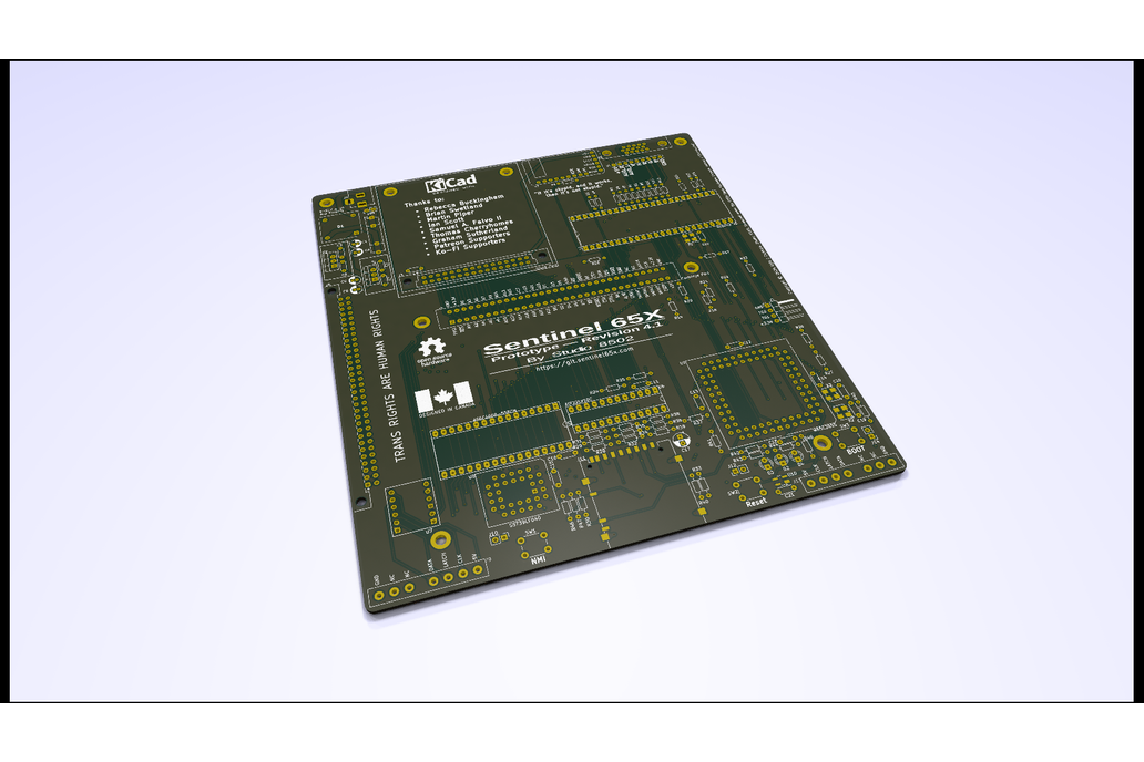 Sentinel 65X Protoype 4.1 PCB 1