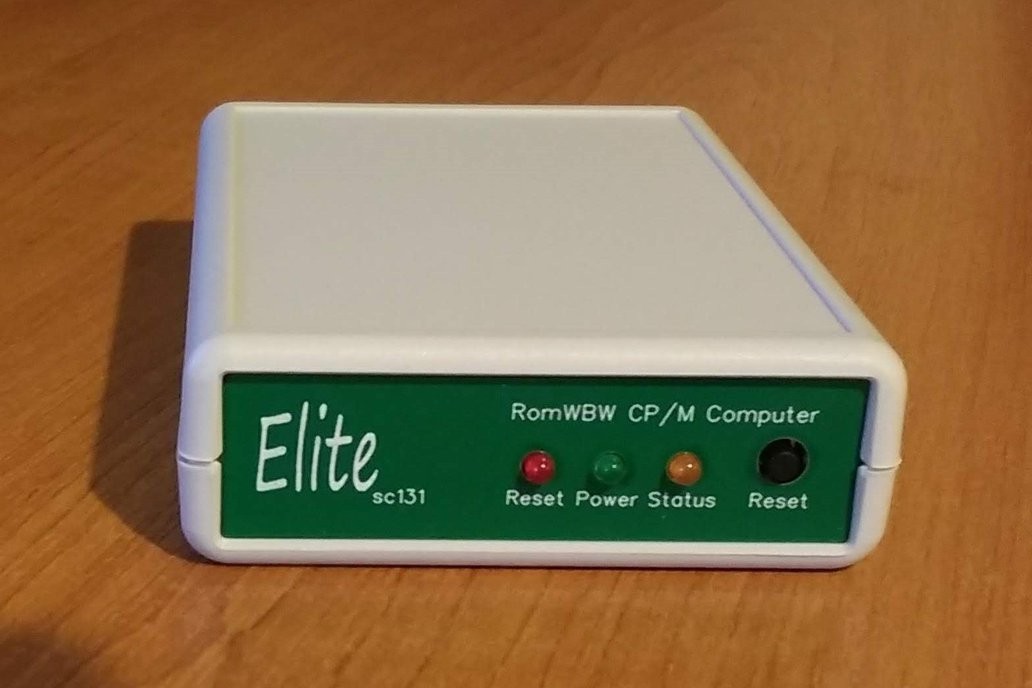 SC131 Pocket-sized Z180 RomWBW CP/M computer kit 1