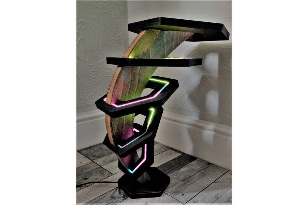 RGB "Hexagon" WiFi Smart Lamp with Audio Sync 1
