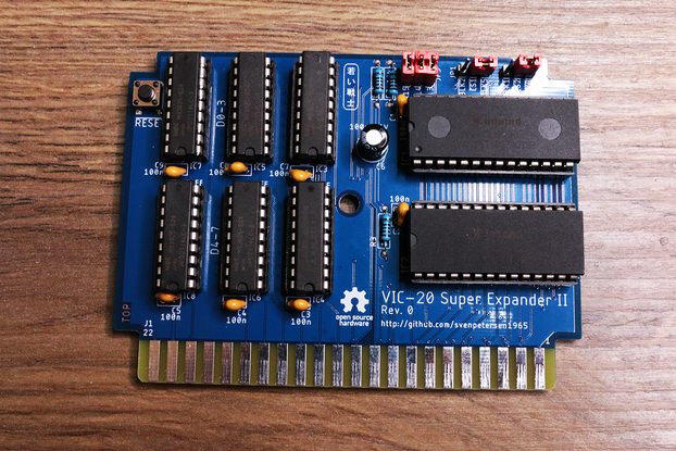 VIC-20 3Kb Ram Expansion + 8x 16Kb Games cartridge