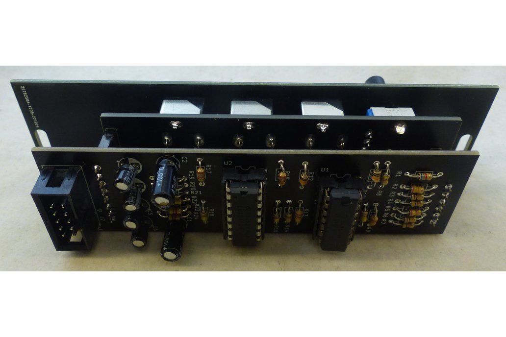 Playstation Quattro Kit PCB Pannello Per Quad VCA/Mixer Stereo Eurorack - Sintetizzatore Modulare Fai Da Te, GGS Quad 50 - Foto 11