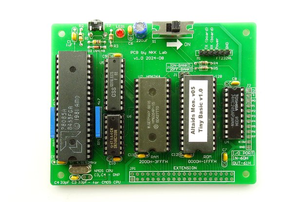 8085 SBC, Altair-Style Mini Board (Altoids)