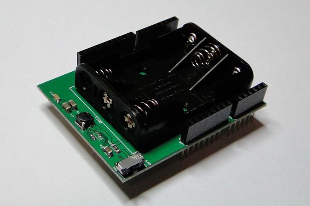 BatteryDuino - Battery shield for Arduino