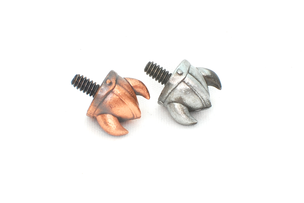 6 Viking Helmet Shaped Thumb Screws 1