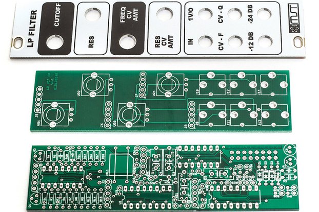 MST VC Low Pass Filter PCBs and Panel