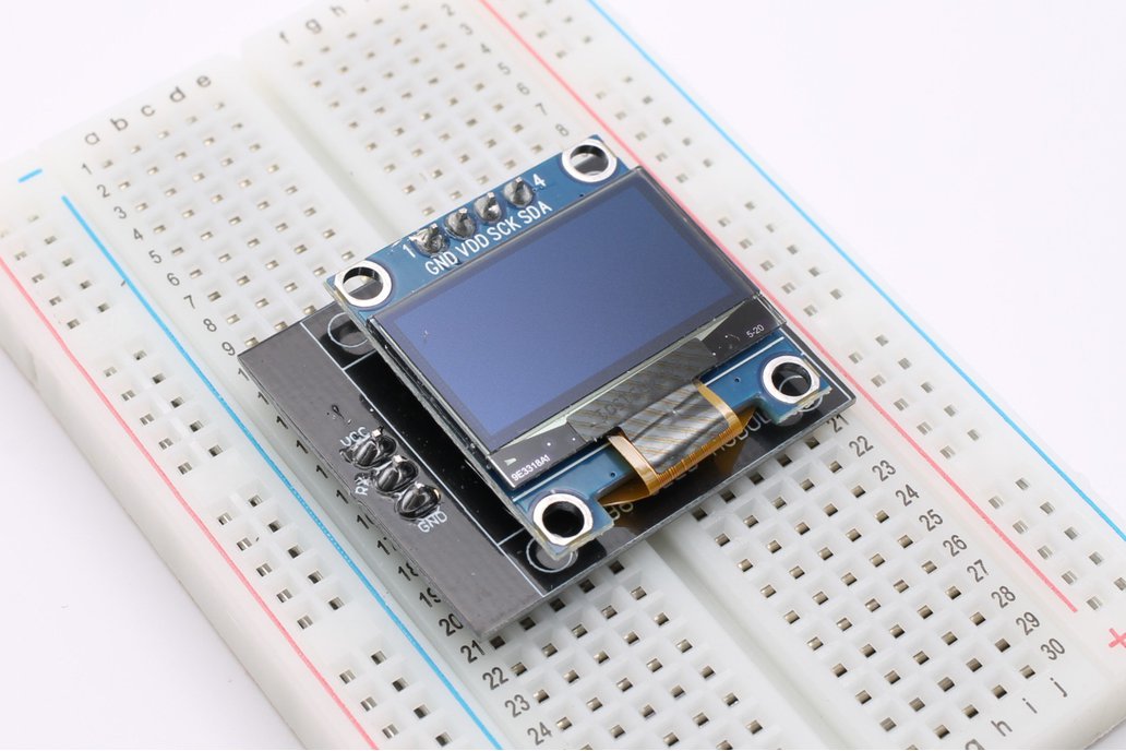 Mini 0.96 OLED Breadboard Debugging Serial Monitor 1