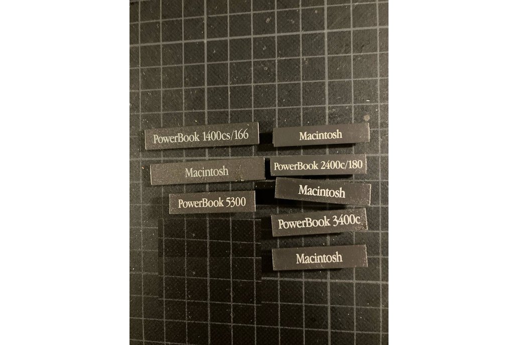 Apple Macintosh PowerBook Badges 1
