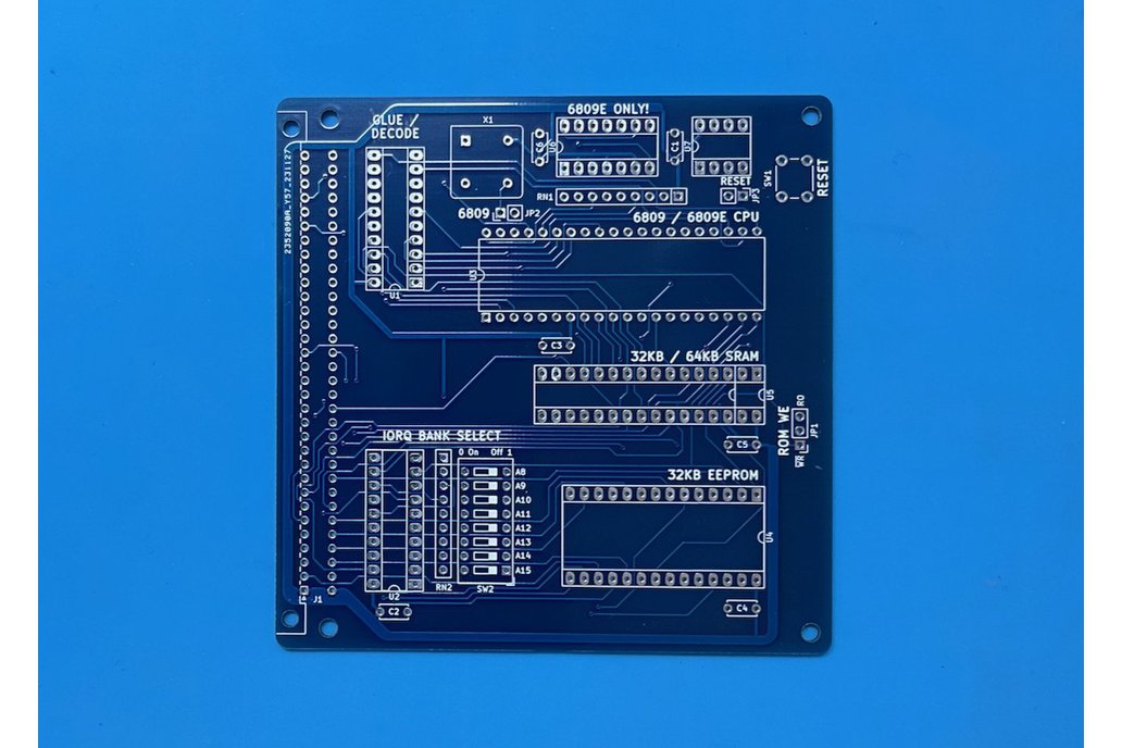 Minimalist Europe Card Bus - 6809 CPU Card 1