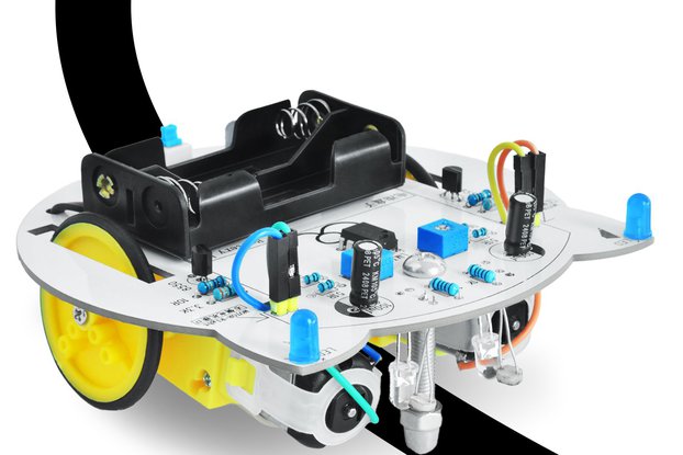 Soldering Practice Kit, Line Following Robot Car