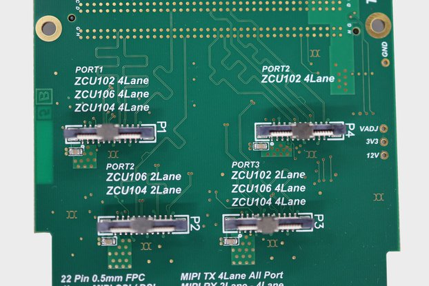 FPGA FMC MIPI Camera x4 Breakout Board FMC LPC