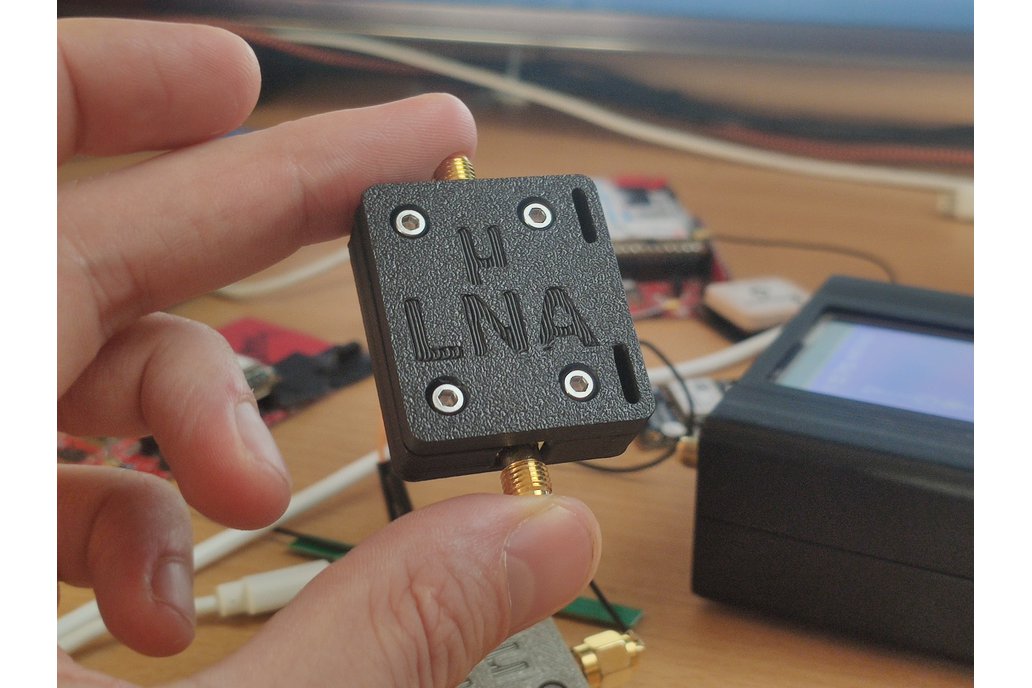 μLNA : pocketable LNA amplifier for Hack RF 1