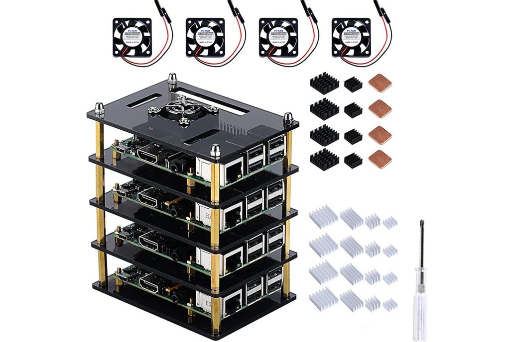 52Pi Raspberry Pi Cluster Case 1