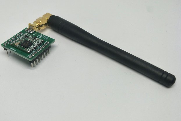 LoRa Module for Breadboard with Antenna