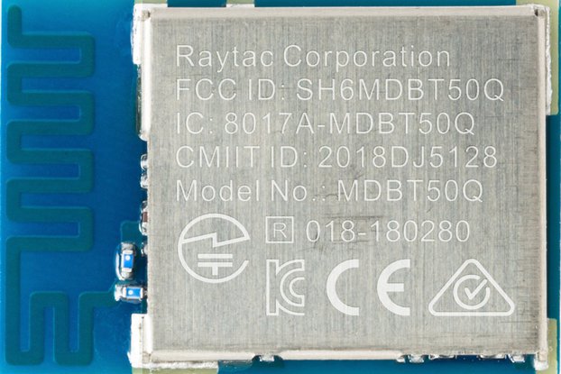 nRF52840 BT5.2 Antenna Module Raytac MDBT50Q