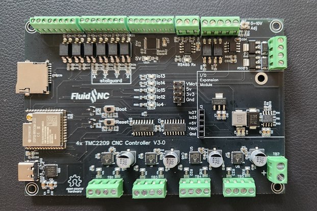 4x CNC Controller (Integrated ESP32 and TMC2209)