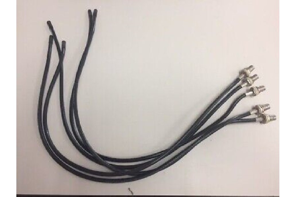 2' Belden RG-59/U coaxial cable w/female bnc jack 1
