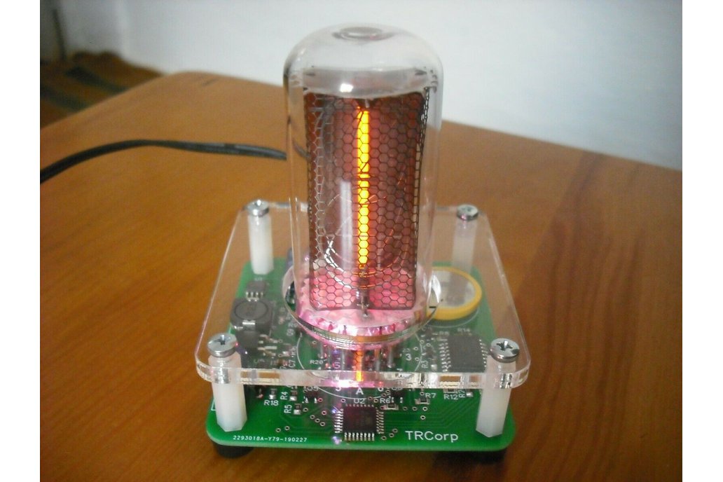 KIT or assembled IN-12 Nixie Tubes Clock from TRCorp on Tindie