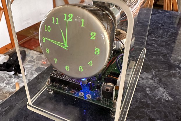 Mini Oscilloscope Clock 3MP1 Cathode Ray Tube 3"