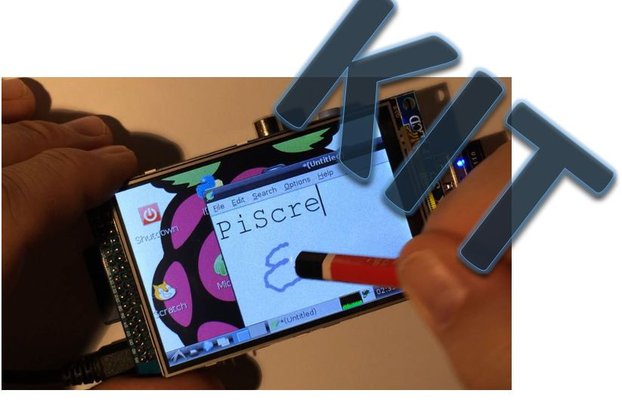 PiScreenKIT:3.5" TFT & touch for the Raspberry Pi