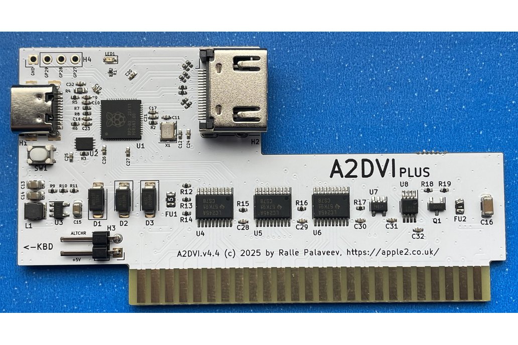 A2DVI v4.4 digital video card for Apple II 1