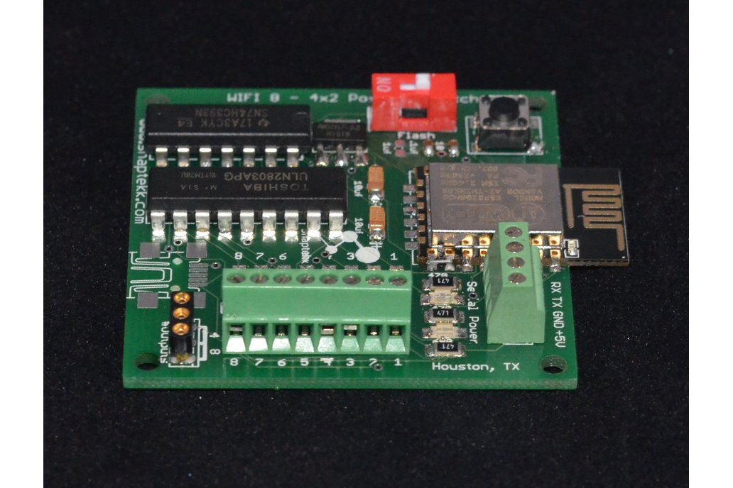 WIFI 8 or 4x2  position  relay control board 1