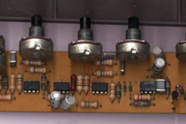 studiomaster analog audio mixer channel strip