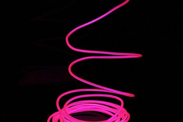 1M EL Neon Light Effect Light Cable Cord Wire 12V