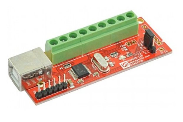 Numato 8 Channel USB GPIO Board with Analog Inputs